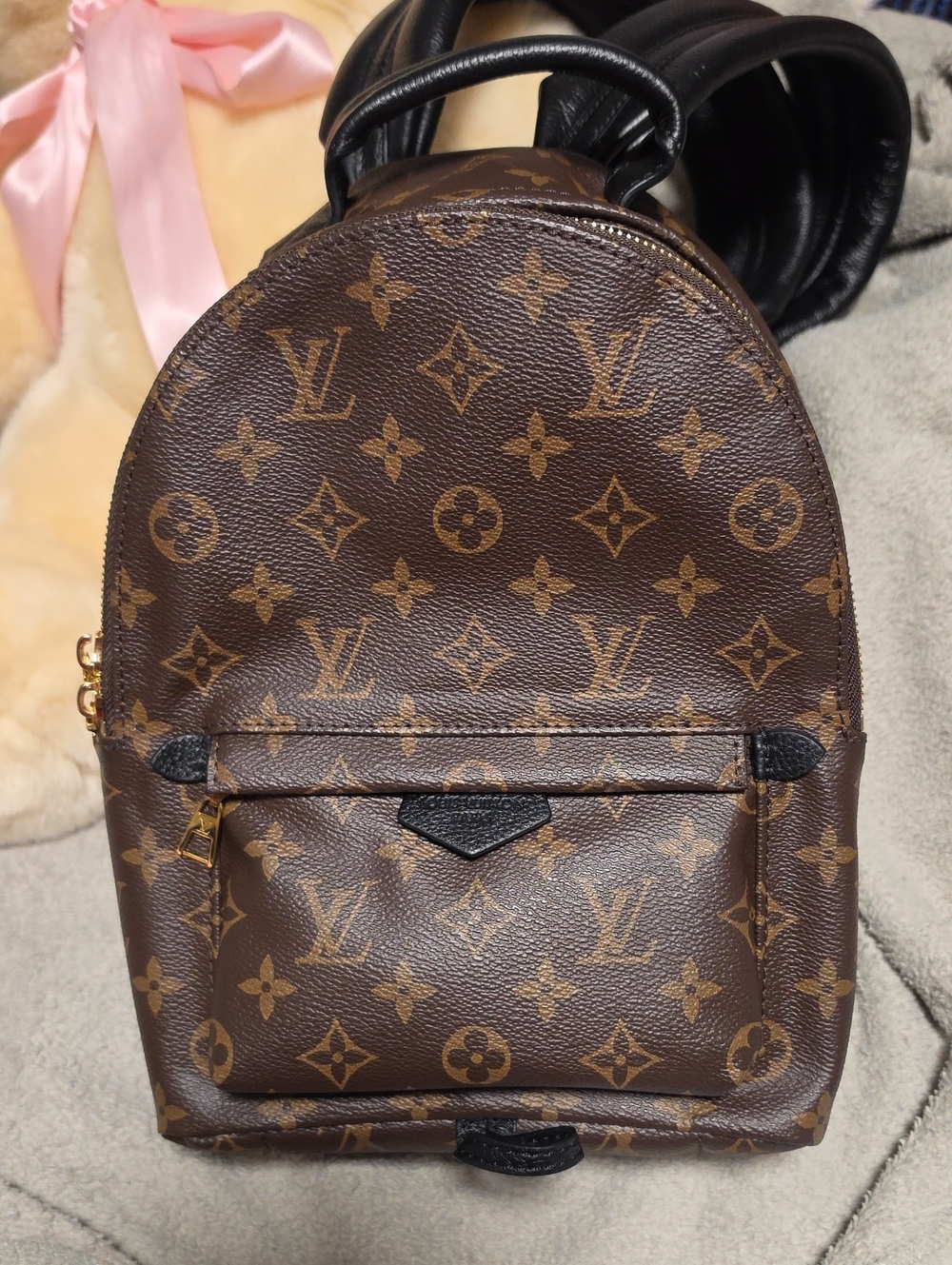 Louis Vuitton Monogram Mini PM Backpack in Brown/Tan
